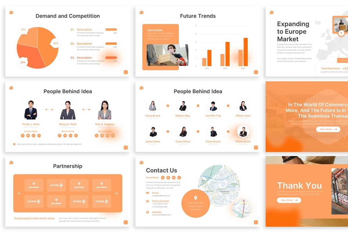 Edrop - Business Keynote Template, a Presentation Template by SlideFactory (Photo 4 of 4)