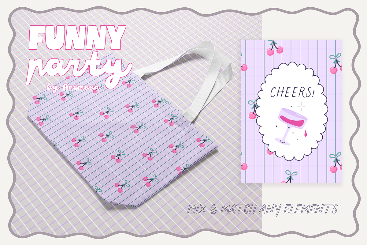 Funny Party Graphics Collection, an Object Graphic by Animoon (Photo 14 of 17)