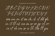 Right Smith Wedding Script, a Script Font by Letterhend Studio (Thumbnail 4 of 9)