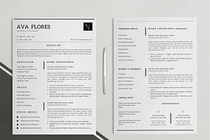 Clear Resume/CV Template-11