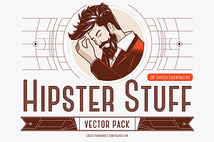 Hipster Stuff - Vector Pack