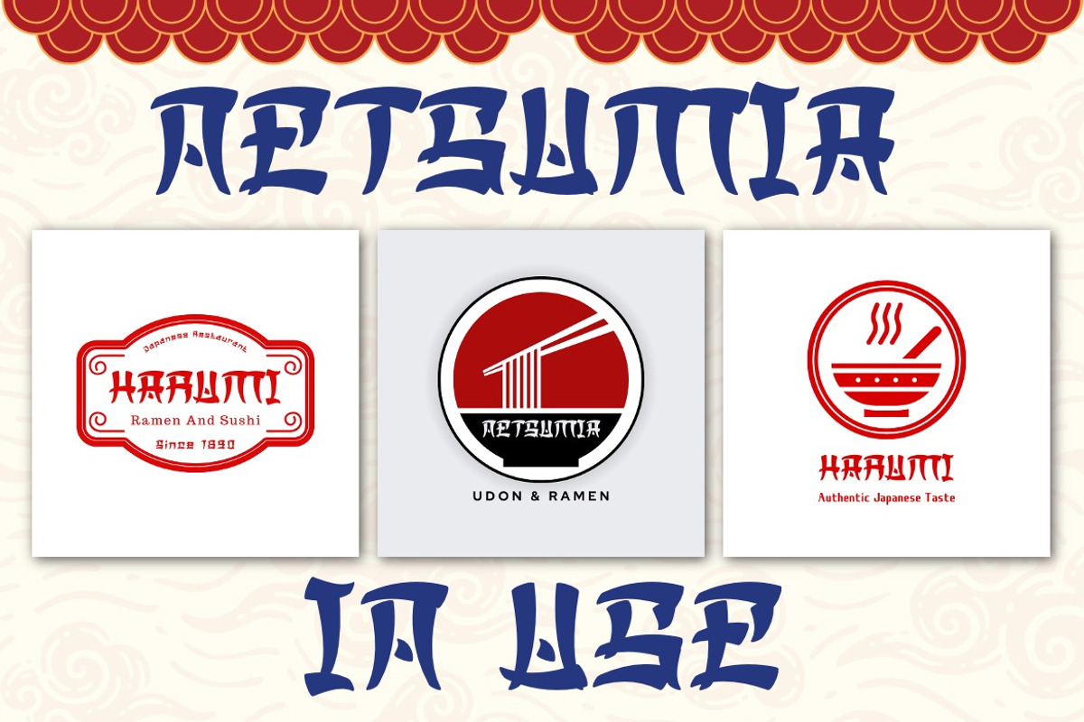 Netsumia - Japan Handwritten Font, a Handwritten Font by Dhabee (Photo 10 of 15)