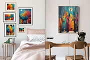 Whimsical Night Town Illustration, a Decorative Illustration by Housui Patterns (Thumbnail 7 of 12)
