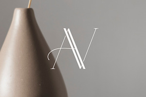 AV Monogram Logo