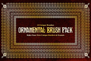 Ornament Pattern Brush Pack, a Brush Add-On by Piro Concept (Thumbnail 1 of 4)