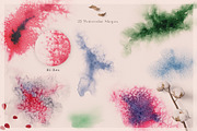 22 Watercolor Shapes, a Texture Graphic by Michael Rayback Design (Thumbnail 2 of 6)
