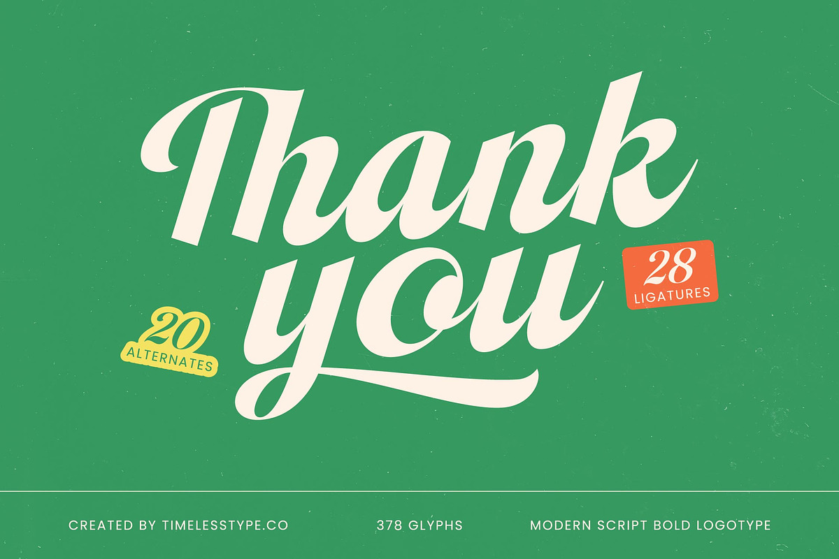 Adjust Ranch Retro Script Logo, a Script Font by timelesstype.co (Photo 20 of 20)
