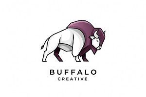 Buffalo Creative Logo, a Branding & Logo Template by Logocreative