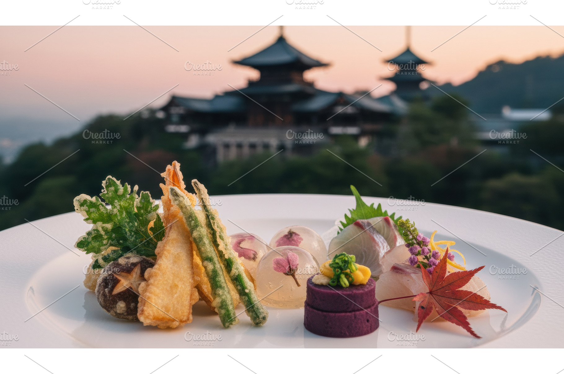 An elegant assortment of tempura, a Nature Photo by Igor Tichonow