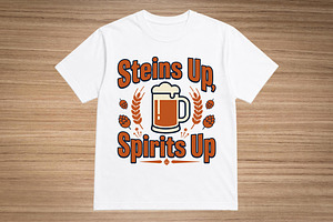 Oktoberfest Beer T-Shirt Design
