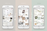 Instagram Puzzle Posts - 3 Themes, a Social Media Template by Youandigraphics (Thumbnail 4 of 16)