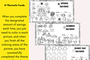 Savings Challenge Printable PDF