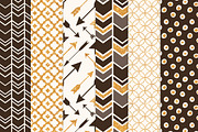 Chocolate Bohemian Glitter Patterns, a Pattern Graphic by Amanda Ilkov (Thumbnail 3 of 3)