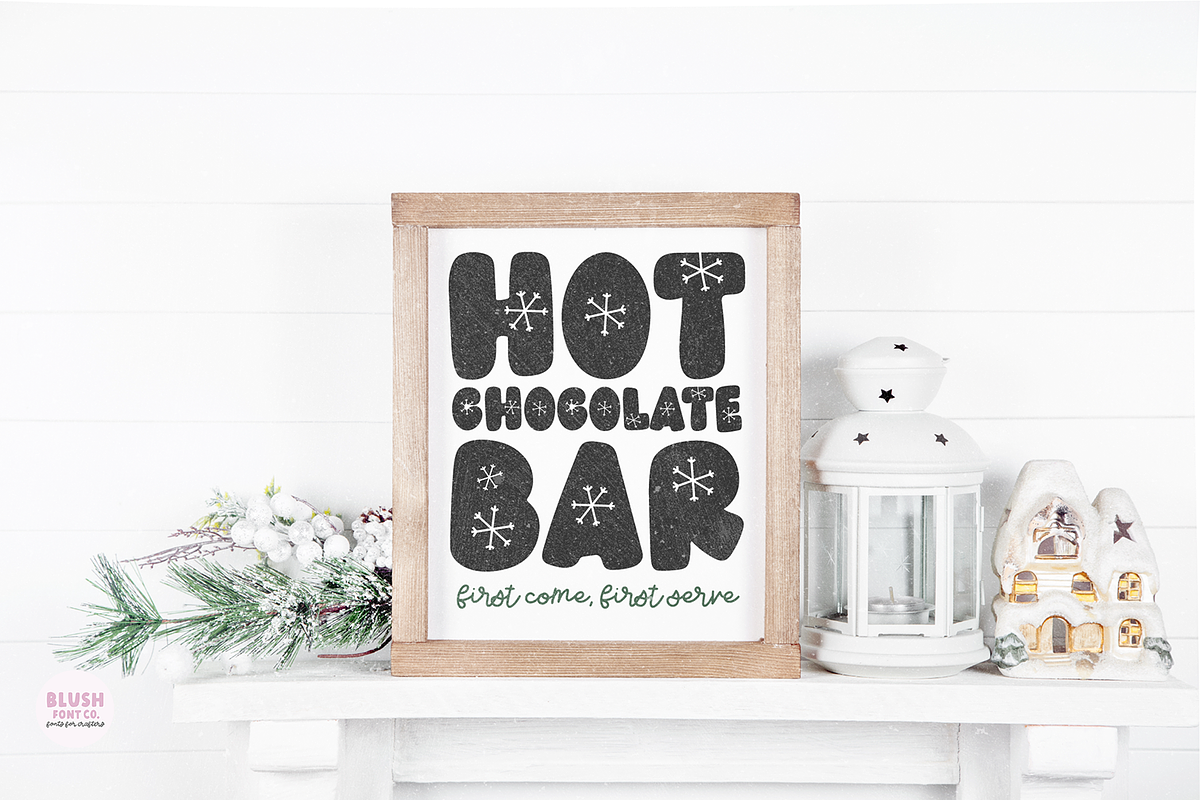 WONDERFUL WINTER Font Bundle, a Font by Blush Font Co. (Photo 14 of 16)