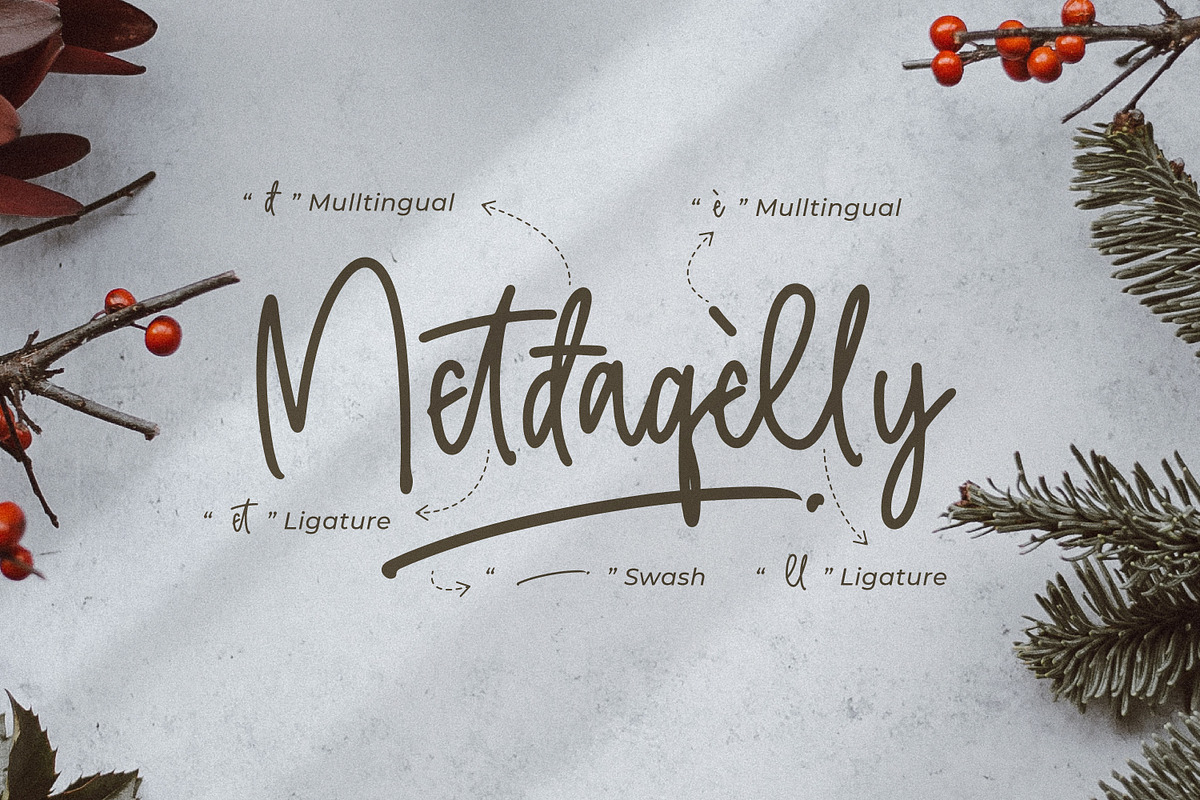 Menttally Weignota, a Script Font by Integritype Studio (Photo 14 of 15)