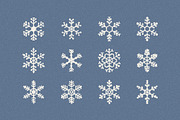 27 Hand Drawn Snowflakes, an Object Graphic by PixMarket (Thumbnail 4 of 10)