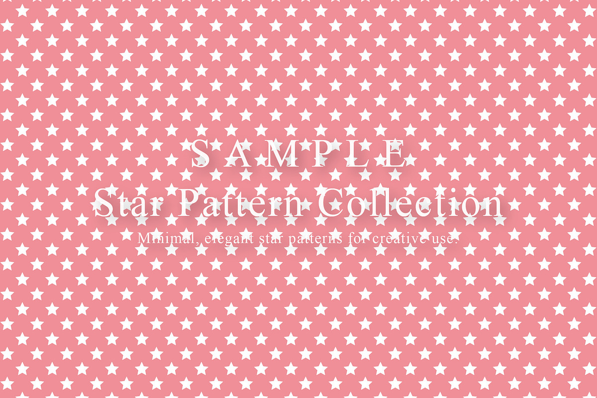 14 Star Pattern Collection, a Pattern Graphic by NOMO DESIGN (Photo 3 of 15)