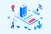 Isometric Web Illustrations, a Templates & Theme by alexdndz (Thumbnail 4 of 31)