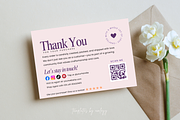 Editable Thank You Card Template, a Card Template by Elegant_Studio44 (Thumbnail 4 of 6)