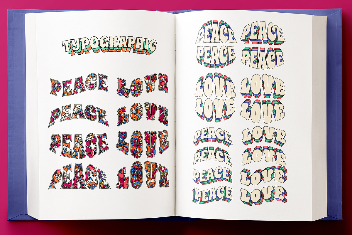 1971 • Retro Graphic Collection, a Decorative Illustration by Vintage Voyage Supply (Photo 13 of 13)