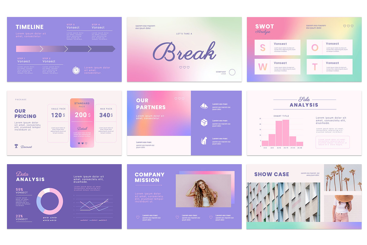 Vanilla Sky - Presentation template, a Presentation Template by Chanut is industries (Photo 4 of 7)