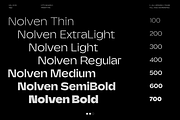 FTC Nolven Grotesk, a Sans Serif Font by Fridaytype (Thumbnail 3 of 9)