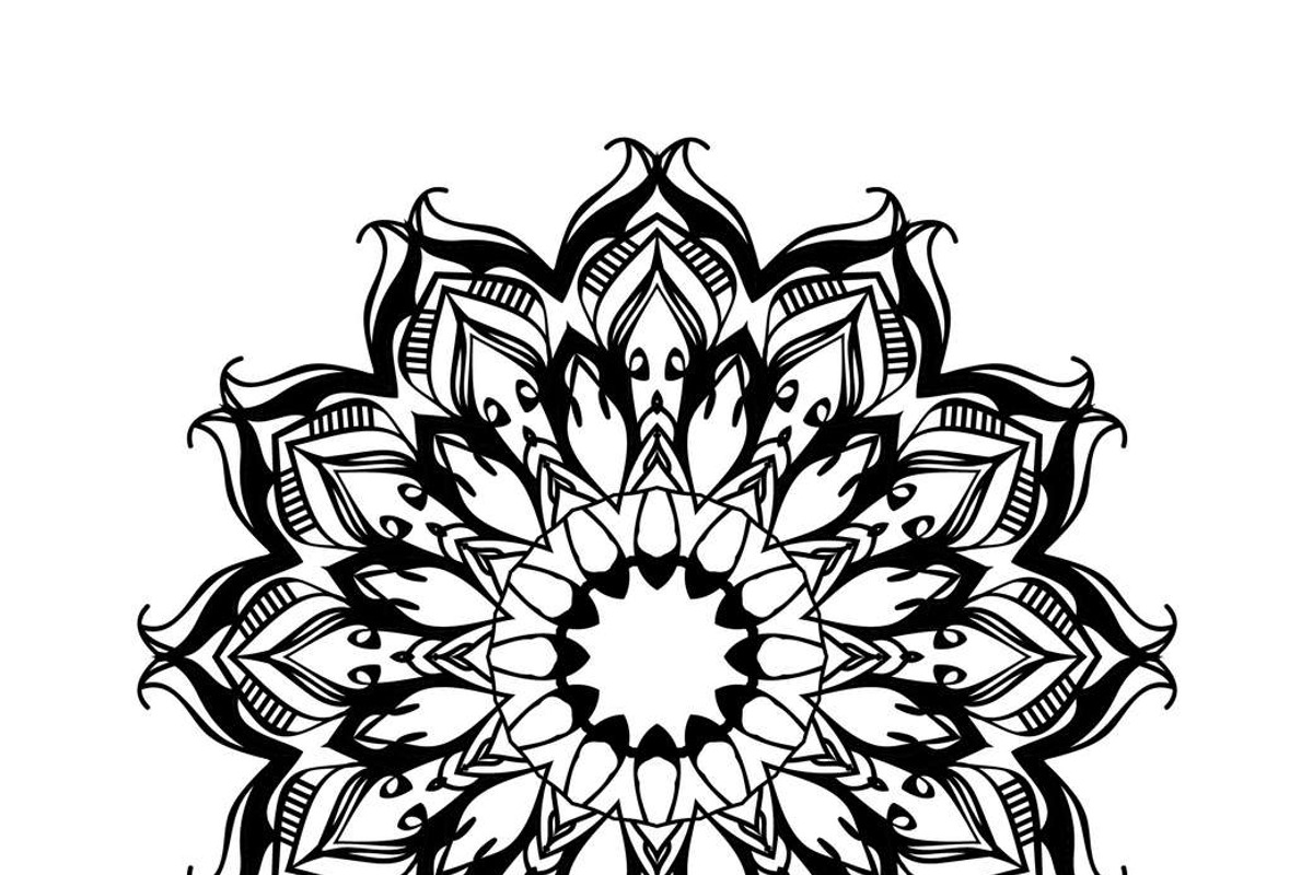 26 mandala vector background design, a Pattern Graphic by NJ Himel (Photo 5 of 27)