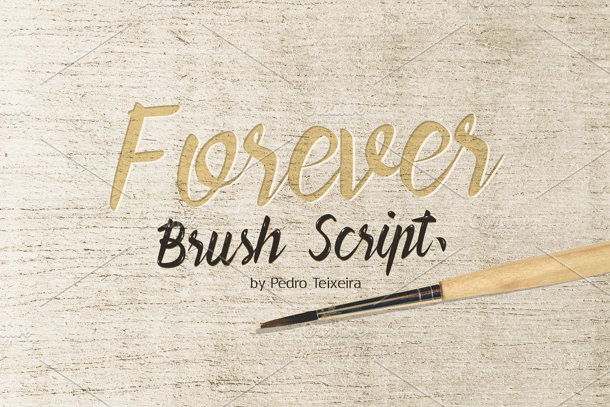 Forever Brush Script