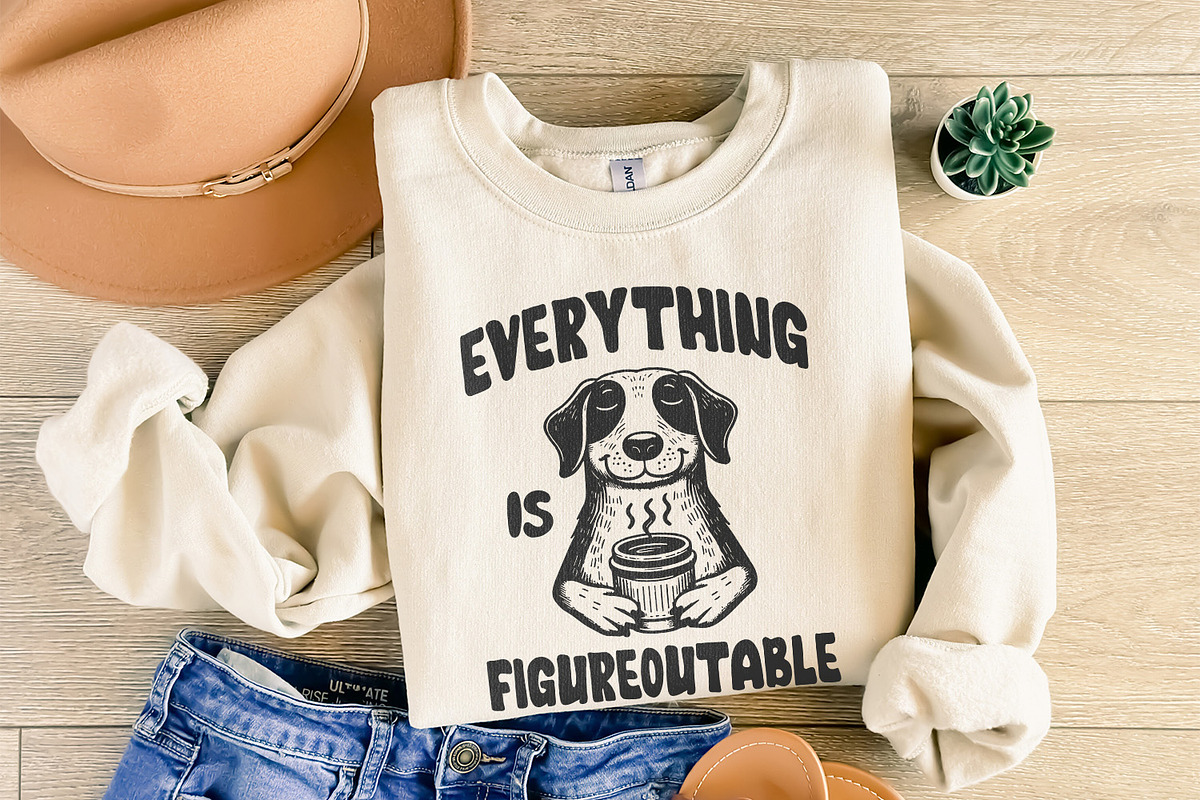 Everything Is Figureoutable PNG, an Illustration by SharpMarketplace (Photo 4 of 9)
