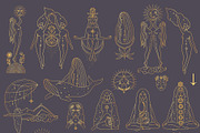 Magic woman & nature, a Person Illustration by Alisovna (Thumbnail 12 of 12)