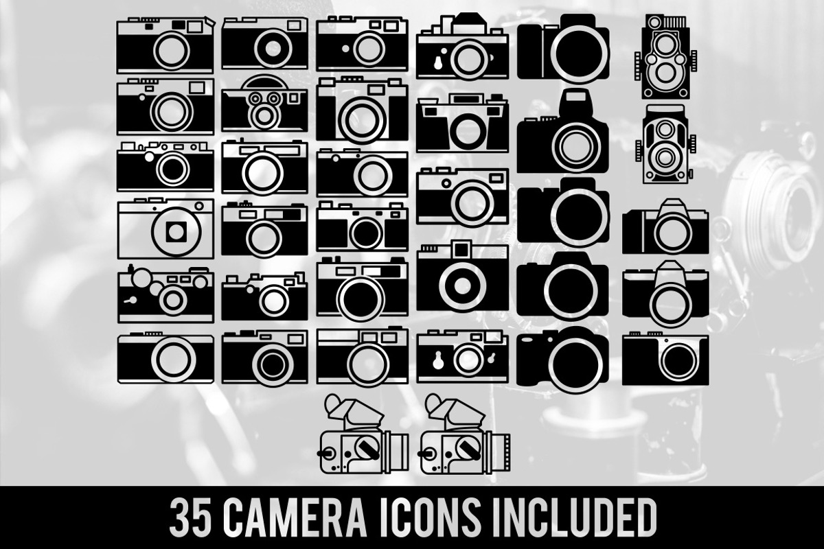 Photography Logo Kit and Icon Set, a Branding & Logo Template by Matt Borchert (Photo 3 of 5)