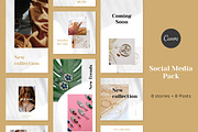 SALE! Canva Social Bundle, a Social Media Template by uispot (Thumbnail 7 of 10)