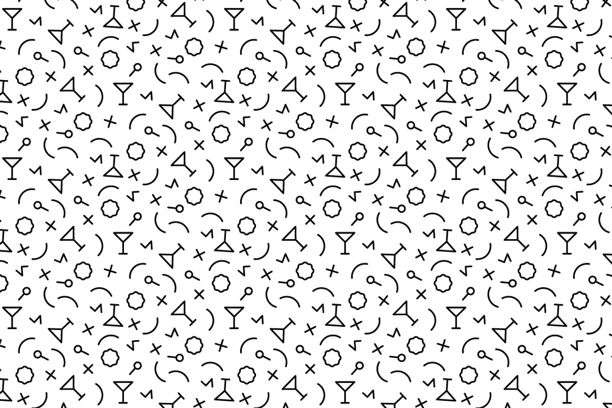 Postmodern Symbolic Patterns, a Pattern Graphic by The Postmodern Jukebox (Photo 6 of 8)