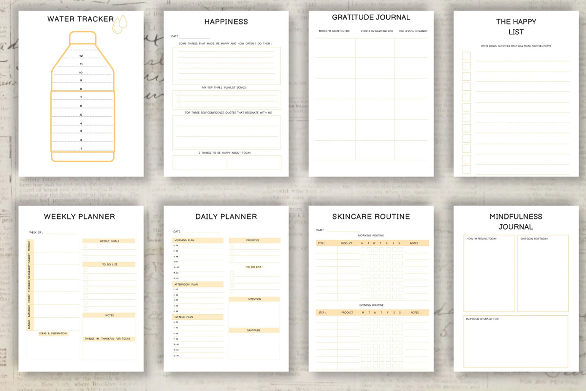 Printable Self Confidence Planner, a Stationery Template by Design House (Photo 3 of 9)