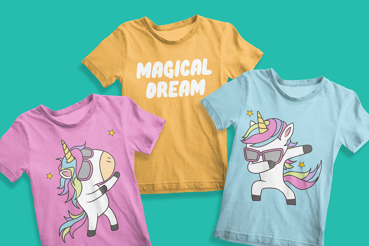 Unicorn Pop + Bonus Vector preview 4