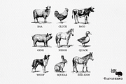Vintage Farm PNG Clip Art Pack, an Object Graphic by Lazy Cat (Thumbnail 9 of 18)