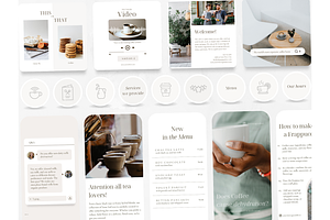 210 Cafe Social Media BUNDLE