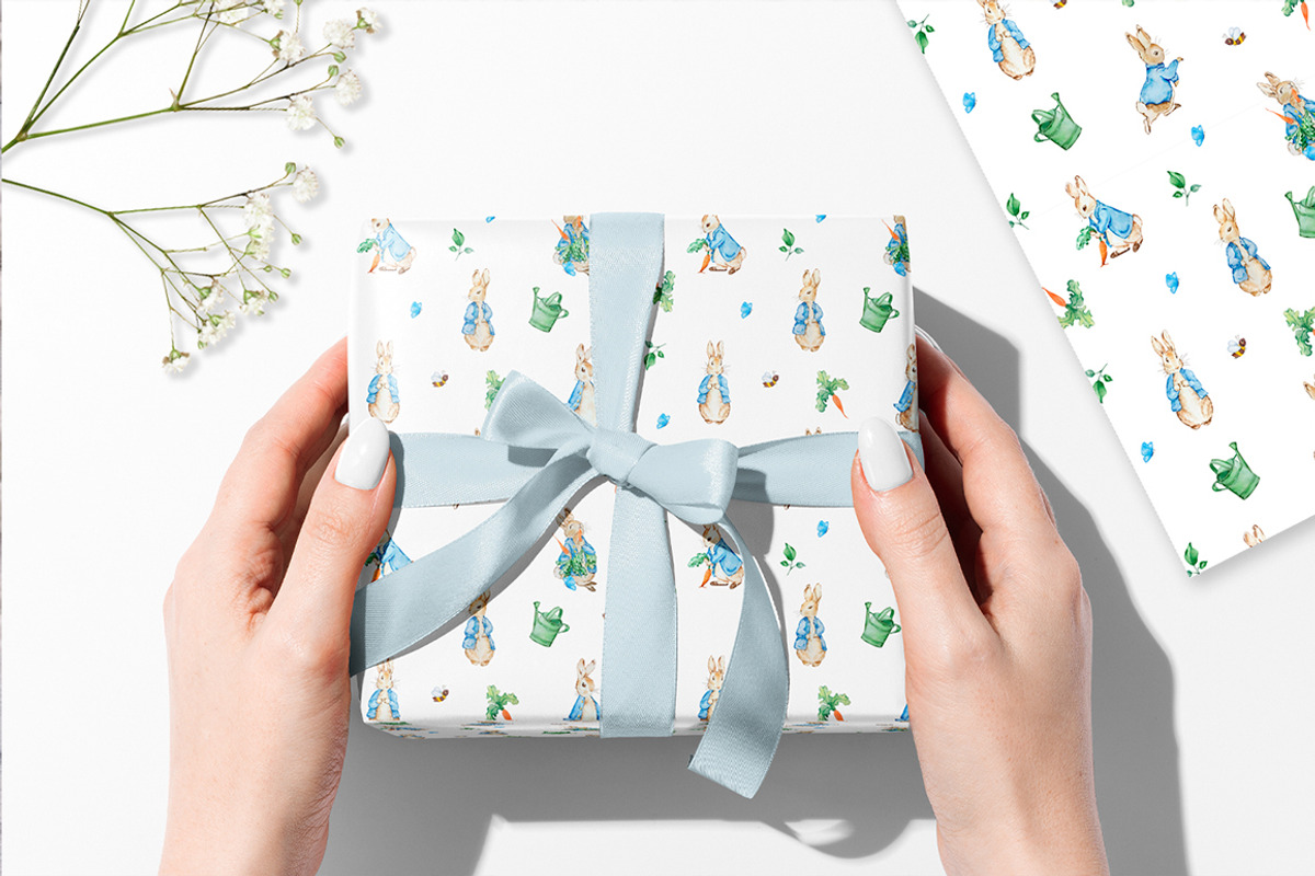 Peter Rabbit Seamless Pattern, a Pattern Graphic by SvetaArtStore