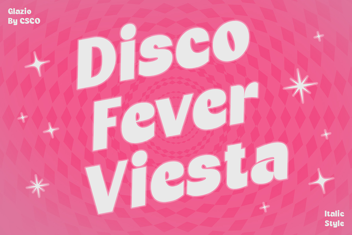 Glazio – Cute Bold Font, a Sans Serif Font by Craft Supply Co. (Photo 4 of 8)