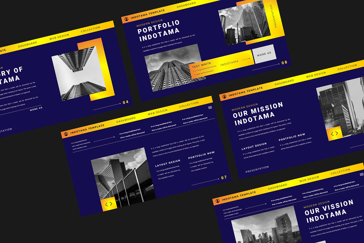 INDOTAMA Powerpoint Template, a Presentation Template by Yo Slide