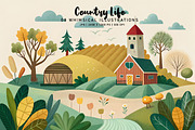 Country Life, a Decorative Illustration by Digital Art Creations (Thumbnail 1 of 6)
