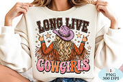 Long Live Cowgirls Western png, a Seasonal Illustration by Daily.Designs (Thumbnail 2 of 5)