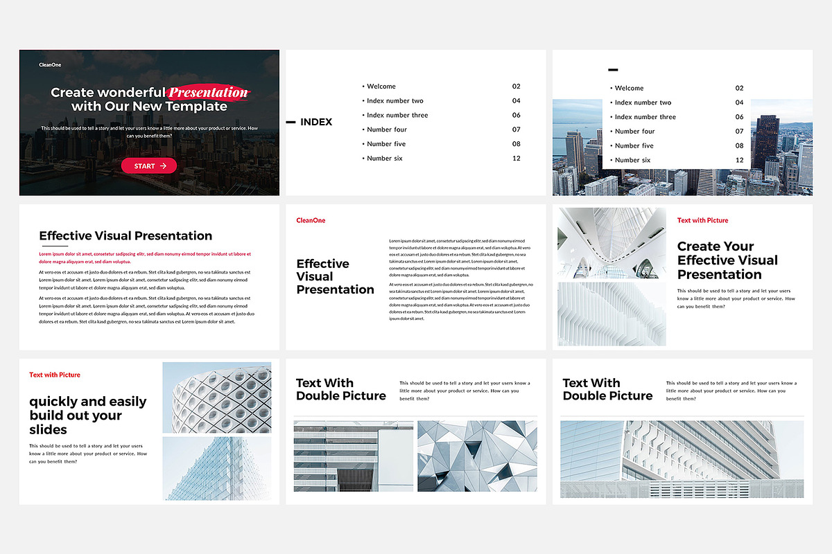 Clean One - Business Presentation, a Presentation Template by Birka Studio (Photo 4 of 4)