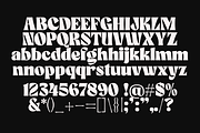 Palmas - Thick and Heavy Display, a Sans Serif Font by Viswell (Thumbnail 9 of 9)