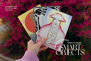 Three DIN A Postcards Mockup (PSD), an Advertising Mockup by WasMockups (Thumbnail 3 of 5)