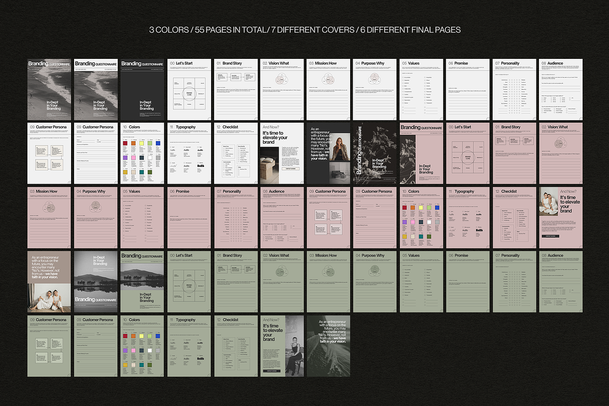 DANA Branding Questionnaire, a Magazine Template by Aire Studio (Photo 5 of 11)