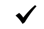 Simple and bold checkmark silhouette, an Illustration by Amazin_art (Thumbnail 6 of 26)