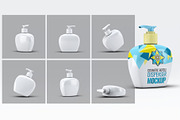 Cosmetic Bottle Dispenser Mock-Up, a Product Mockup by DesignRushMarket (Thumbnail 5 of 5)