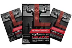 Crossfit Gym Schedule Flyer