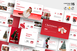 Christmas - Google Slides Template, a Presentation Template by QR Design Studio